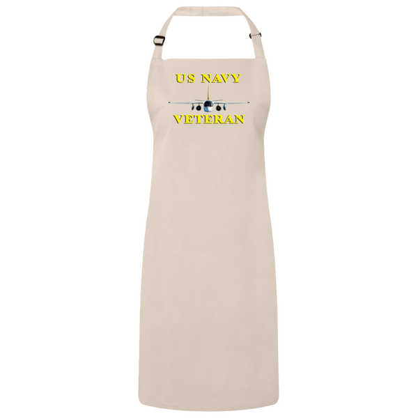 Navy Vet 3 Unisex Bib Apron