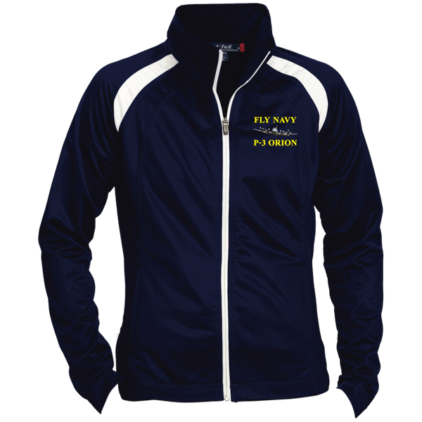 Fly Navy P-3 3 Ladies' Raglan Sleeve Warmup Jacket