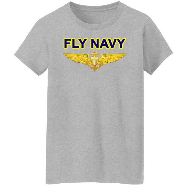 Fly Navy Aviator Ladies' T-Shirt