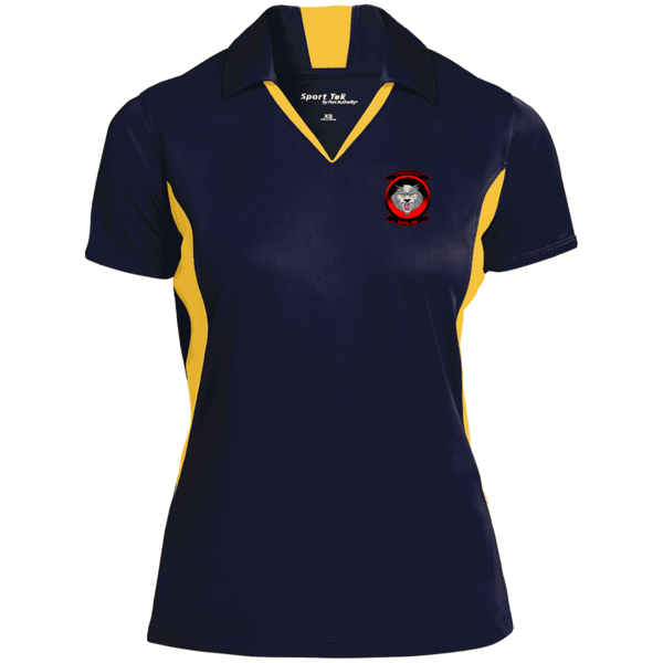 HSL 40 3 Ladies' Colorblock Performance Polo