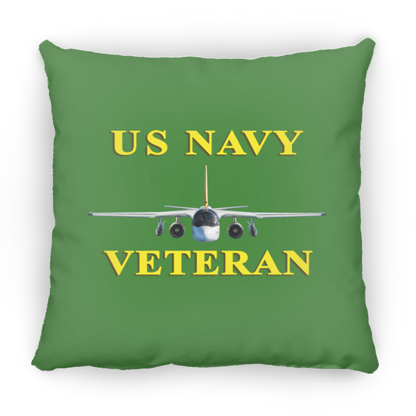 Navy Vet 3 Pillow - Small Square