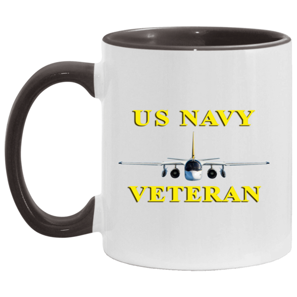 Navy Vet 3 Accent Mug - 11oz