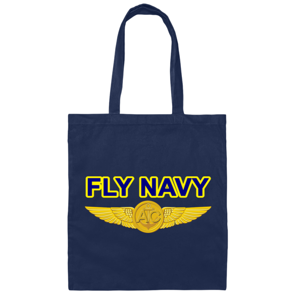 Fly Navy Aircrew Canvas Tote Bag