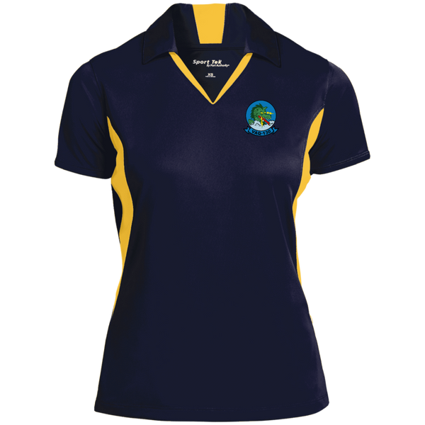 VAQ 130 1 Ladies' Colorblock Performance Polo