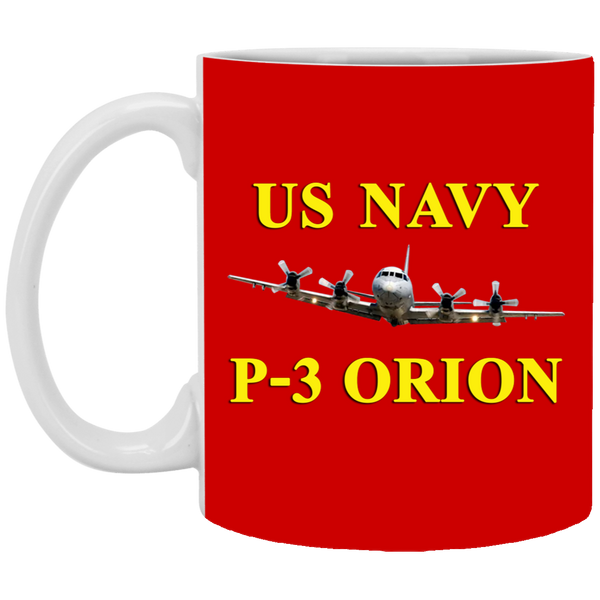 US Navy P-3 3 Mug - 11oz