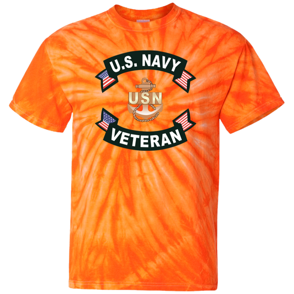 Navy Vet 1 Cotton Tie Dye T-Shirt