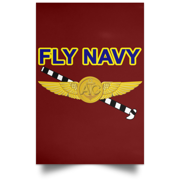 Fly Navy Tailhook 2 Poster - Portrait