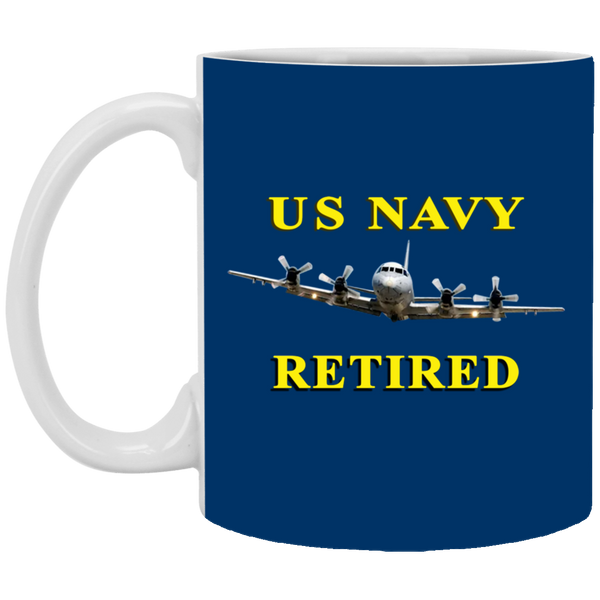 Navy Retired 1 Mug - 11oz