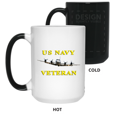 Navy Vet 2 Color Changing Mug - 15oz