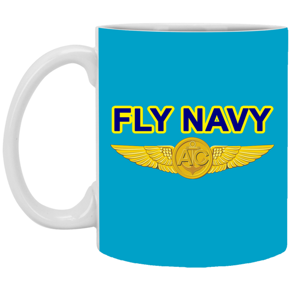 Fly Navy Aircrew Mug - 11oz