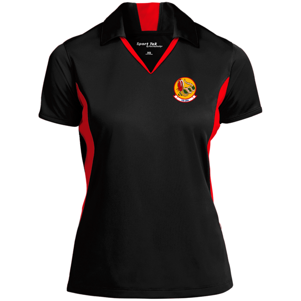 VA 204 1 Ladies' Colorblock Performance Polo