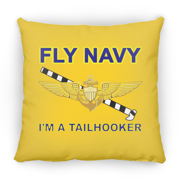 Fly Navy Tailhooker 1 Pillow - Small Square