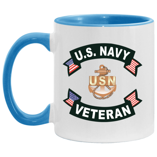 Navy Vet 1 Accent Mug - 11oz