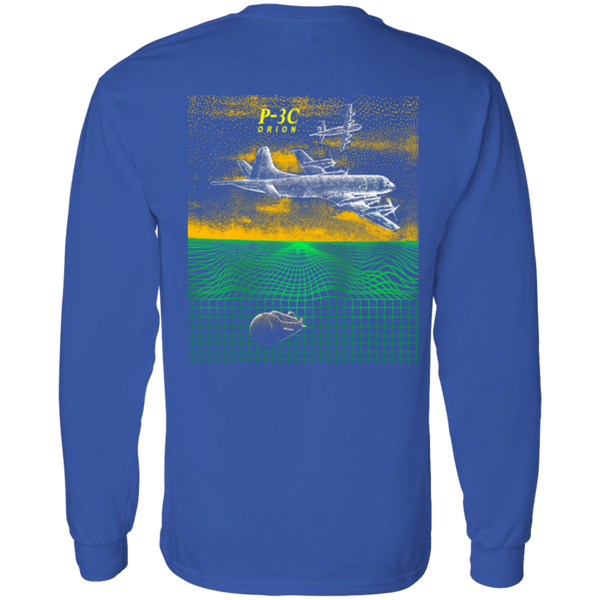 P-3C 2 Fly Aviator LS Cotton T-Shirt