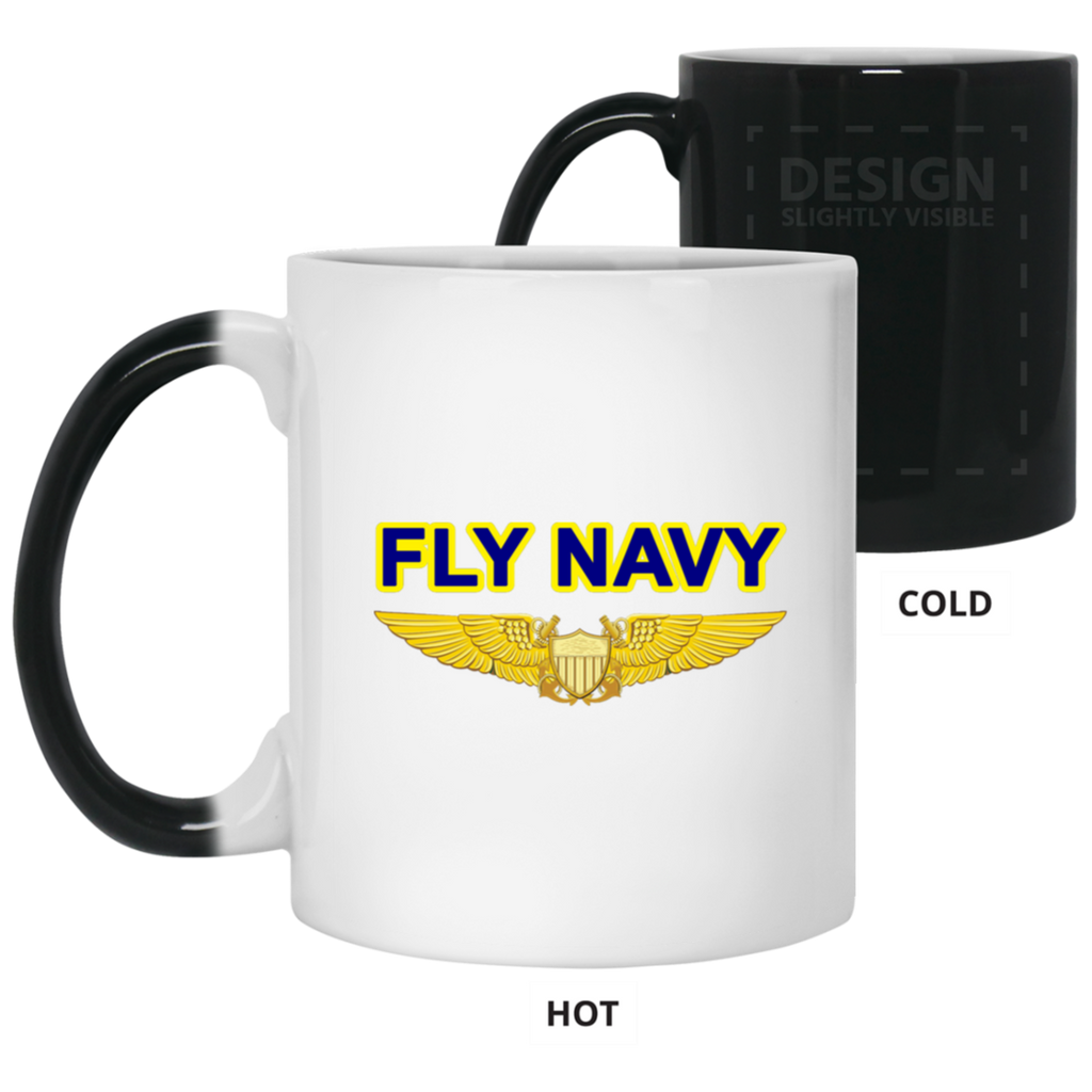 Fly Navy NFO Color Changing Mug - 11oz