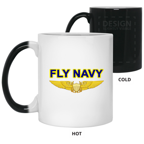 Fly Navy NFO Color Changing Mug - 11oz