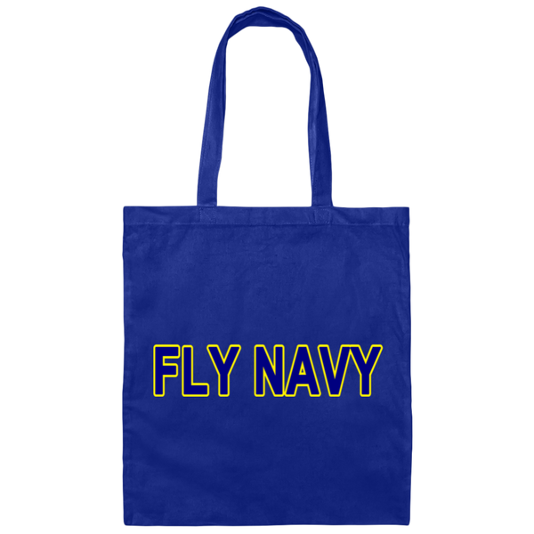 Fly Navy 2 Canvas Tote Bag