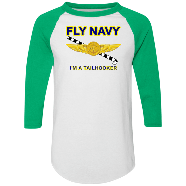 Fly Navy Tailhooker 2 Colorblock Raglan Jersey