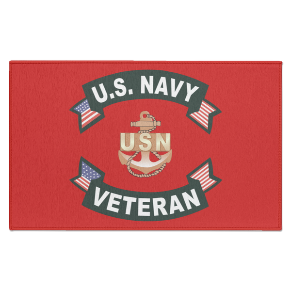 Navy Vet 1 Indoor Doormat