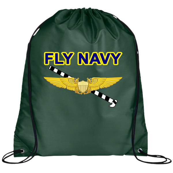 Fly Navy Tailhook 3 Drawstring Cinch Backpack