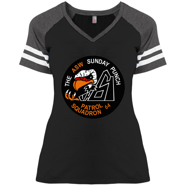 VP 64 1 Ladies' Game V-Neck T-Shirt