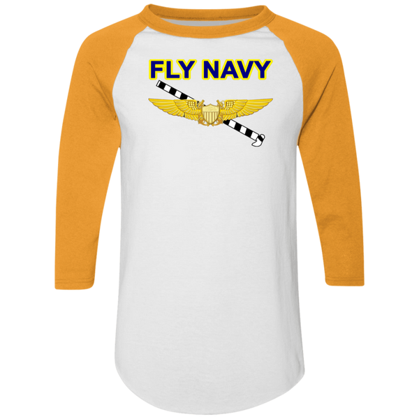 Fly Navy Tailhook 3 Colorblock Raglan Jersey