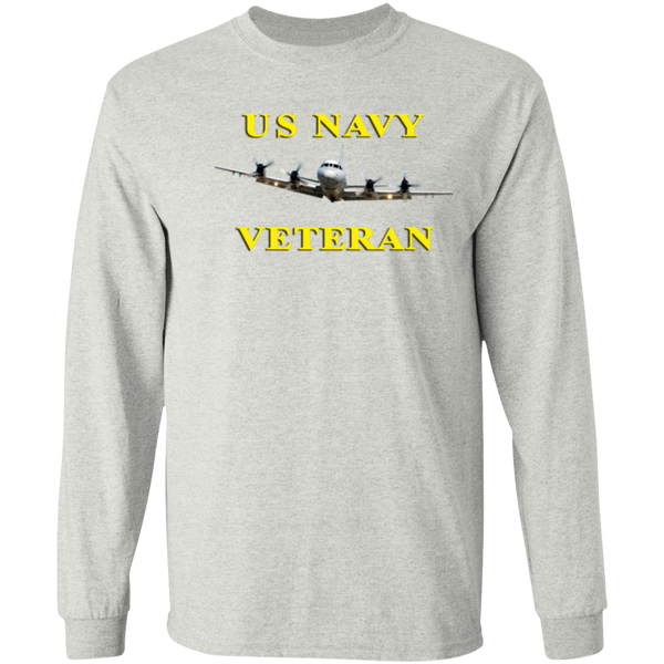 Navy Vet 2 LS Cotton T-Shirt