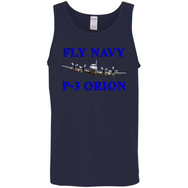 Fly Navy P-3 1 Cotton Tank Top