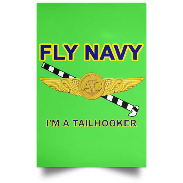 Fly Navy Tailhooker 2 Poster - Portrait