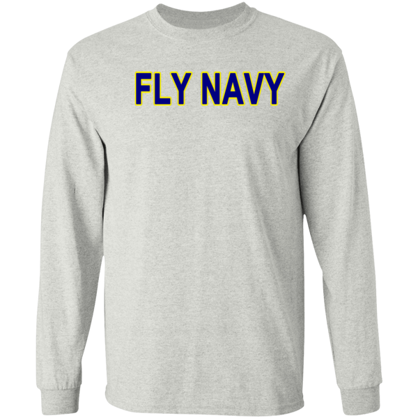 Fly Navy 2 LS Cotton T-Shirt