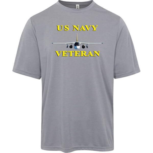 Navy Vet 3 Team 365 Heather T-Shirt