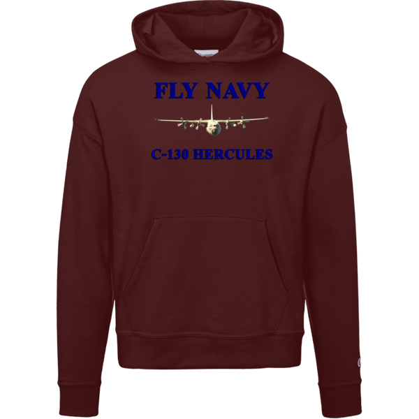 Fly Navy C-130 1 Champion Ladies' Powerblend Hoodie