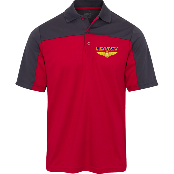 Fly Navy Aviator Core 365 Pique Polo