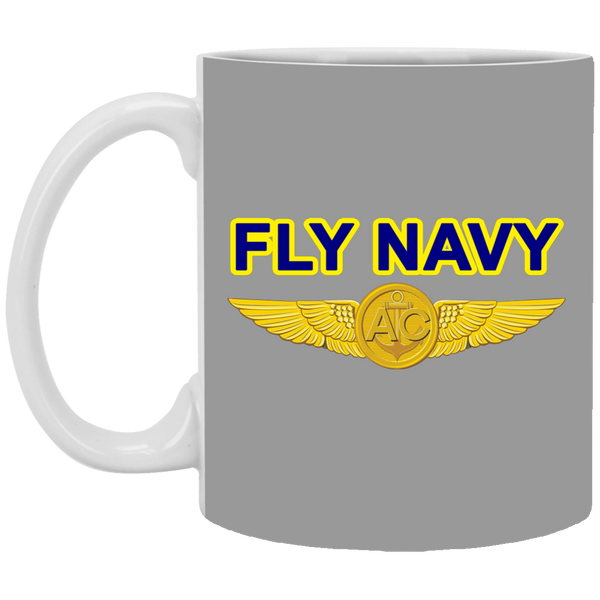 Fly Navy Aircrew Mug - 11oz