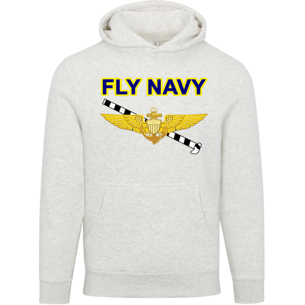 Fly Navy Tailhook 1 Lane Seven Unisex Premium Hoodie