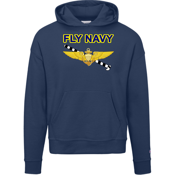 Fly Navy Tailhook 1 Champion Ladies' Powerblend Hoodie