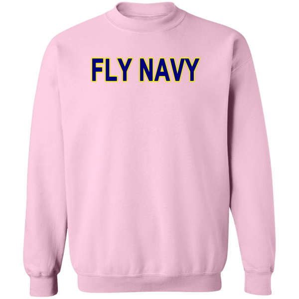 Fly Navy 2 Crewneck Pullover Sweatshirt