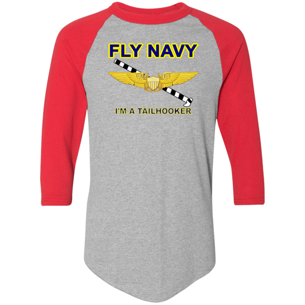 Fly Navy Tailhooker 3 Colorblock Raglan Jersey