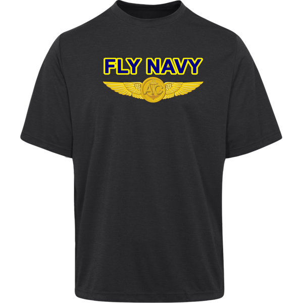 Fly Navy Aircrew Team 365 Heather T-Shirt