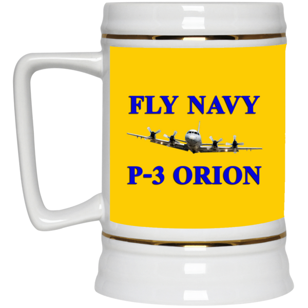 Fly Navy P-3 1 Beer Stein - 22oz