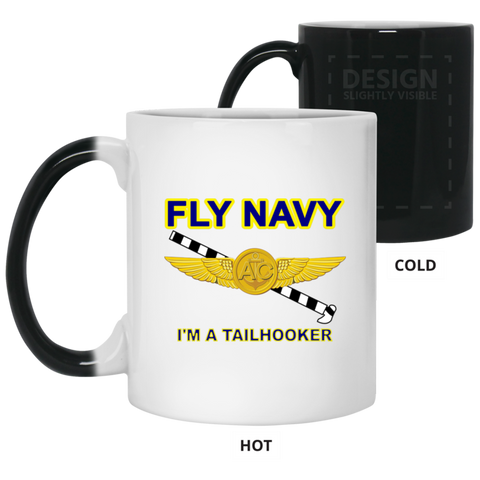 Fly Navy Tailhooker 2 Color Changing Mug - 11oz