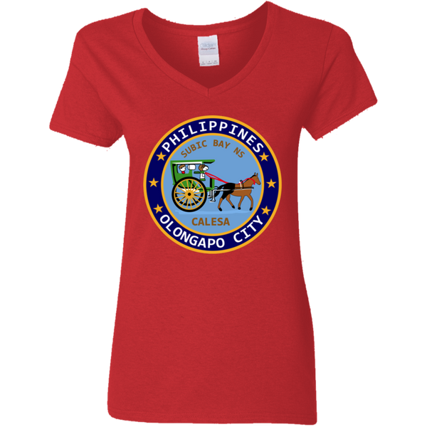 Subic Cubi Pt 09 Ladies' V-Neck T-Shirt