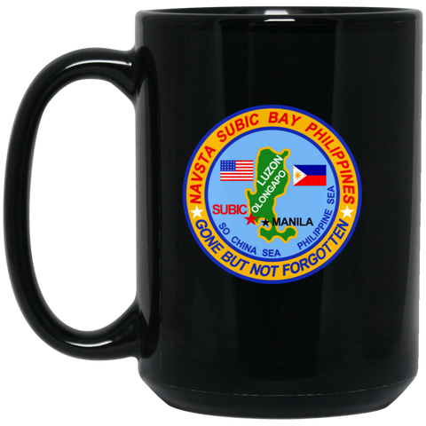 Subic Cubi Pt 10 Black Mug - 15oz