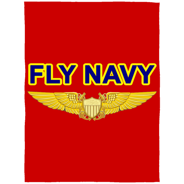 Fly Navy NFO Blanket - Arctic Fleece 60x80