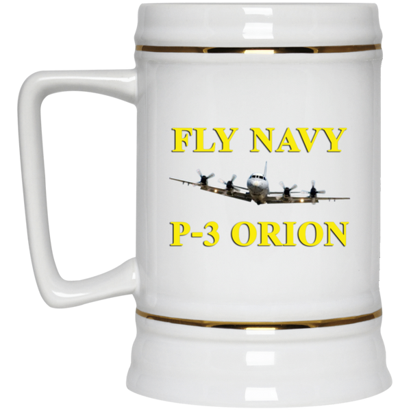 Fly Navy P-3 3 Beer Stein - 22oz