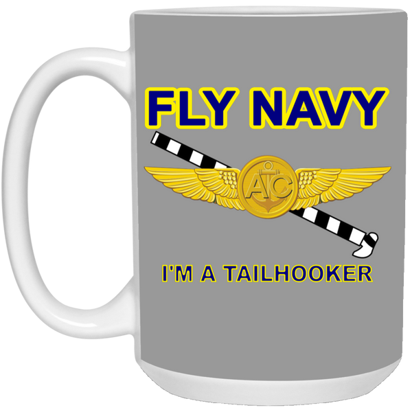 Fly Navy Tailhooker 2 Mug - 15oz