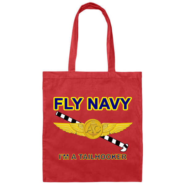 Fly Navy Tailhooker 2 Canvas Tote Bag