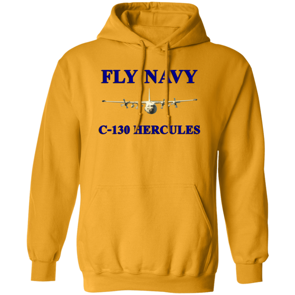 Fly Navy C-130 1 Pullover Hoodie