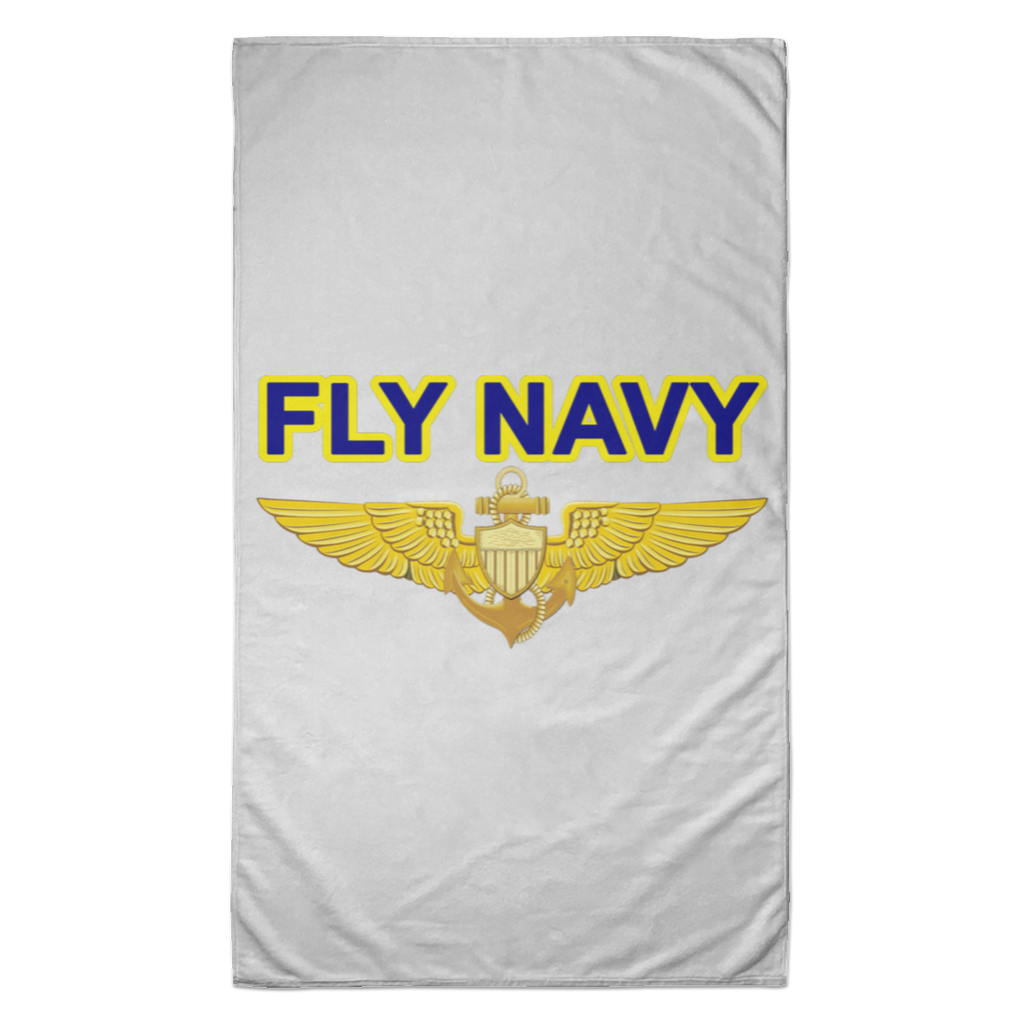 Fly Navy Aviator Bath Towel - 35x60