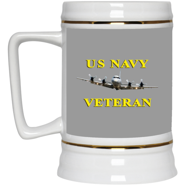 Navy Vet 2 Beer Stein - 22oz